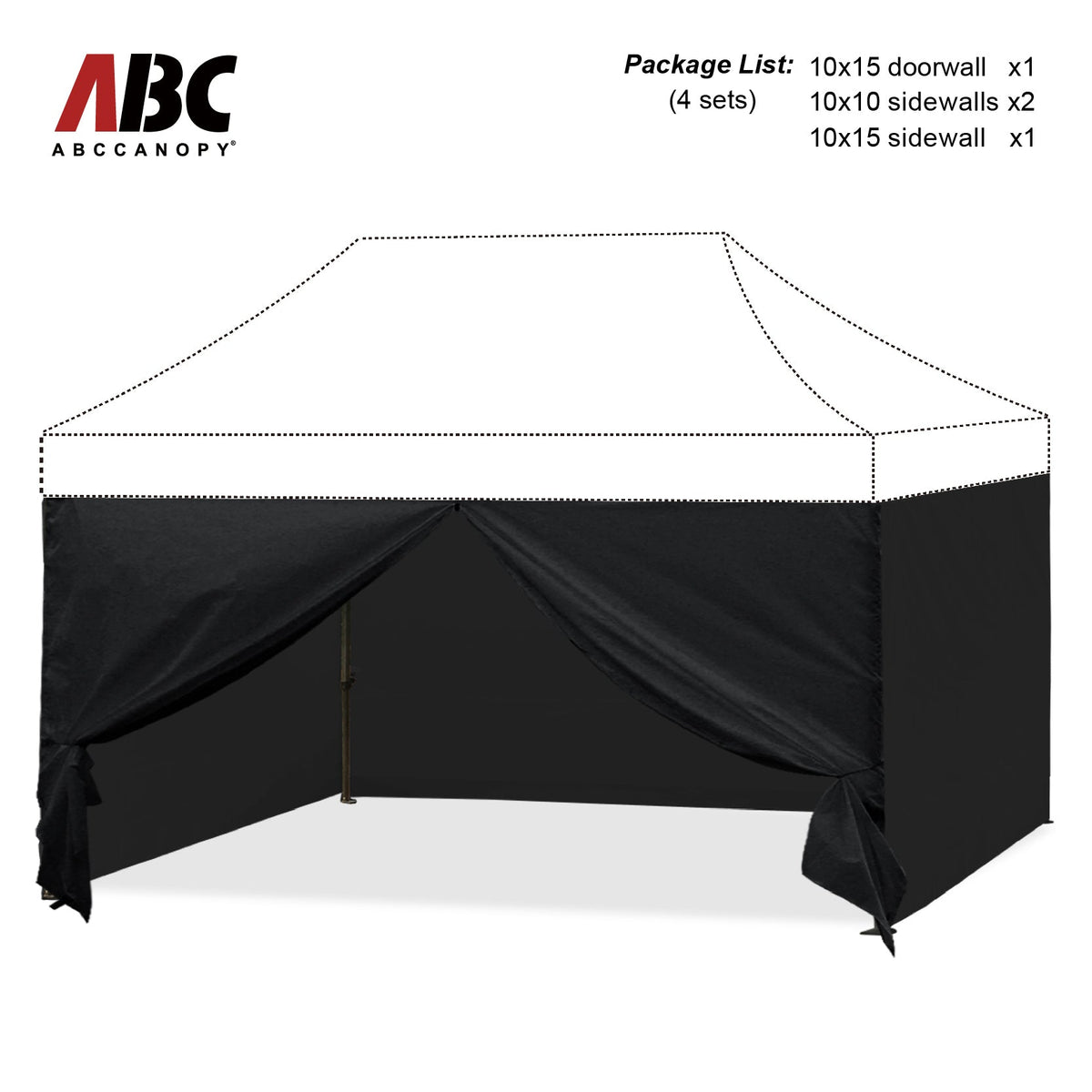 Canopy Sidewall Only 10x10, 10x20
