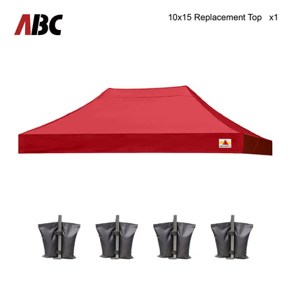 Replacement Top Cover 8x8, 10x10, 10x15, 10x20