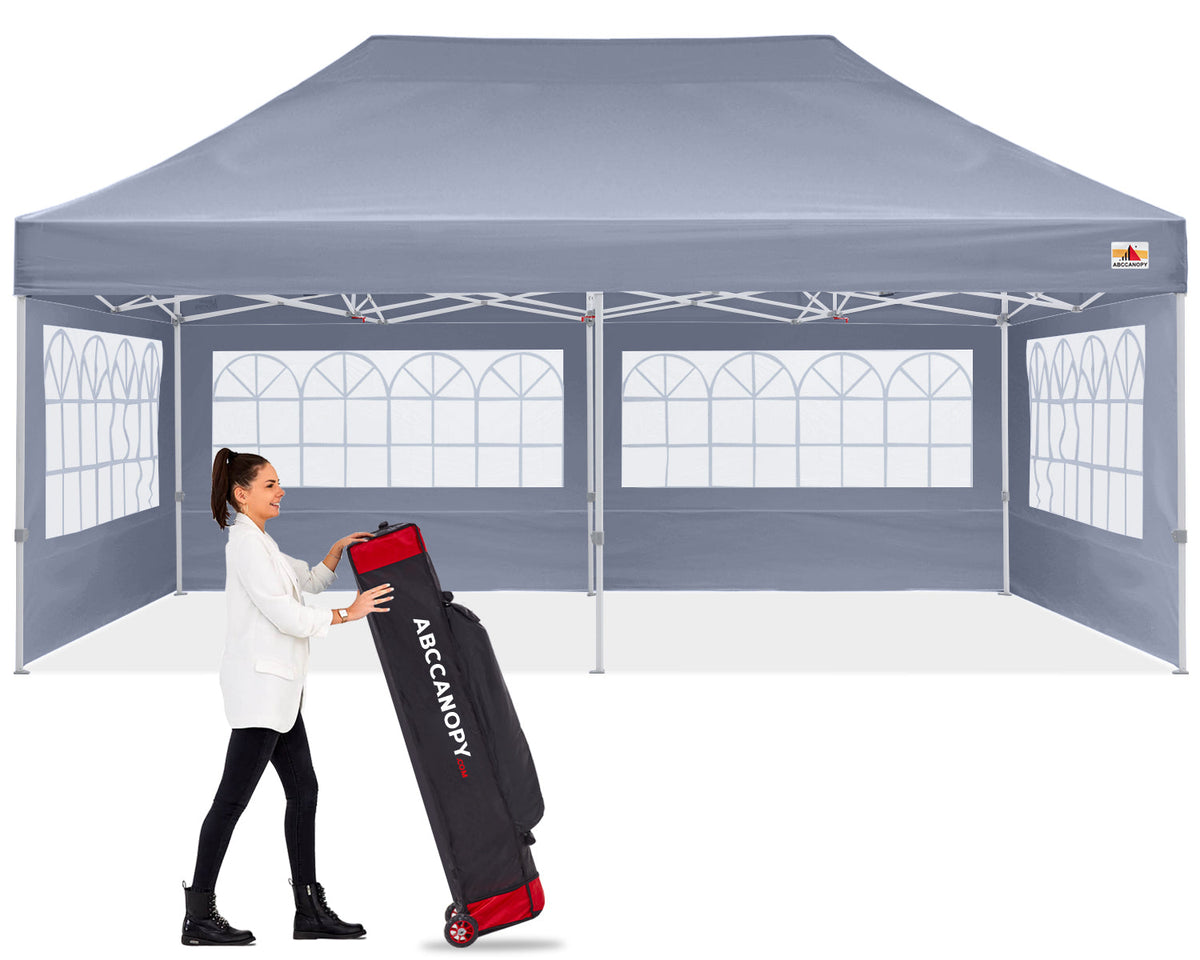 S1 Nova Base™-Lite Canopy with Church Window Sidewalls 8x8, 10x10, 10x15, 10x20