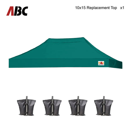 Replacement Top Cover 8x8, 10x10, 10x15, 10x20
