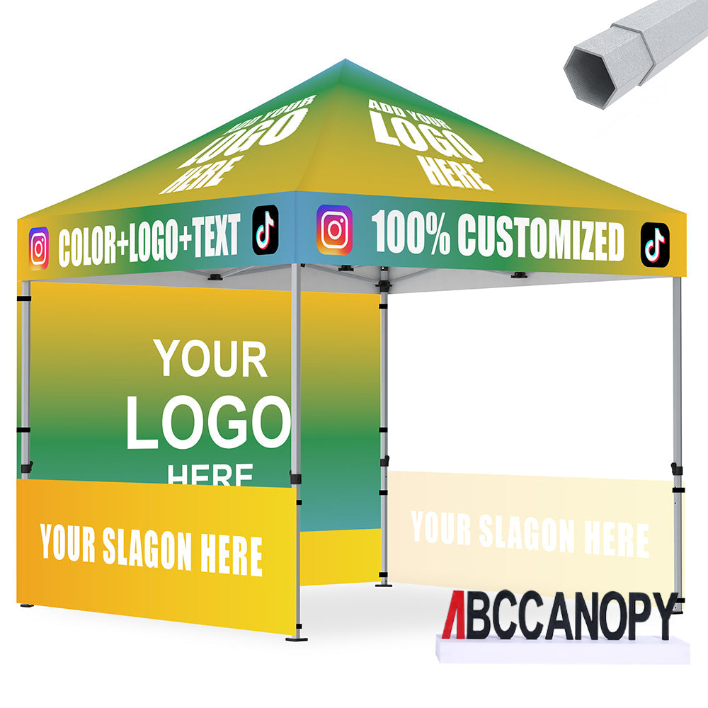 S3 BenchMark Brio Shield Custom Aluminum Canopy 10x15, 10x20