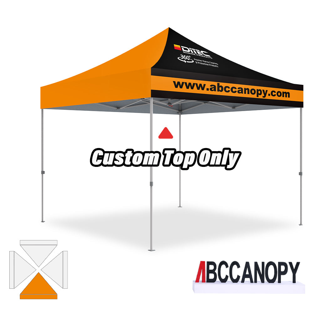 Custom Top Cover 8x8, 10x10, 10x15, 10x20