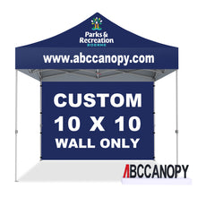 Custom Canopy Sidewall 8x8, 10x10, 10x15, 10x20 (1pc)