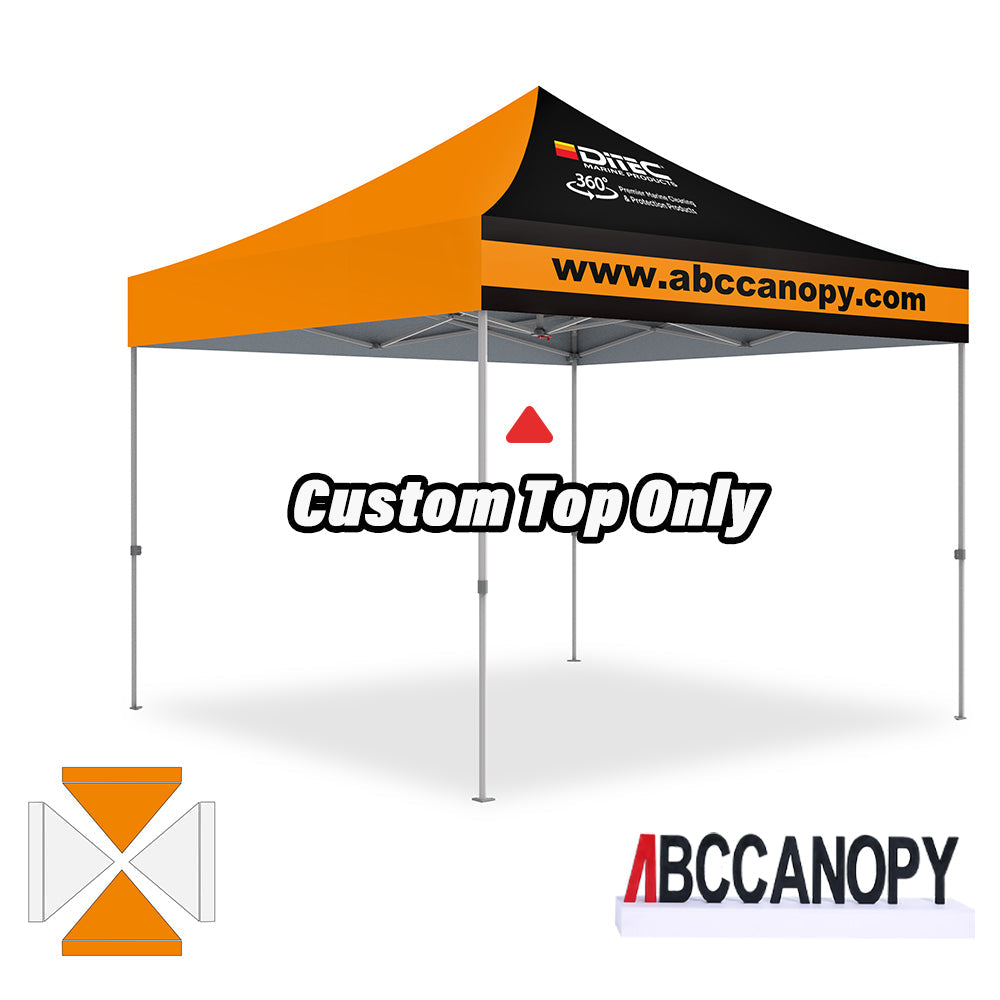 Custom Top Cover 8x8, 10x10, 10x15, 10x20