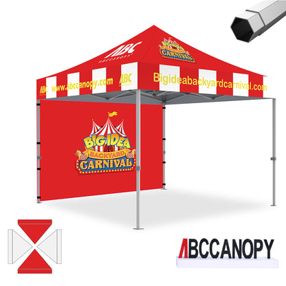S1 Nova Base™ Custom Canopy Brand Union 10x10, 10x15, 10x20