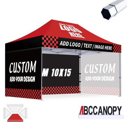 S3 BenchMark Brio Fort Custom Aluminum Canopy 10x15