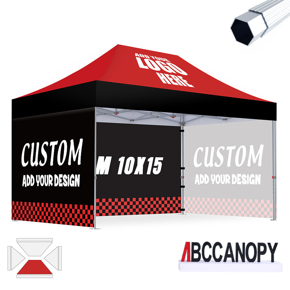 S3 BenchMark Brio Fort Custom Aluminum Canopy 10x15