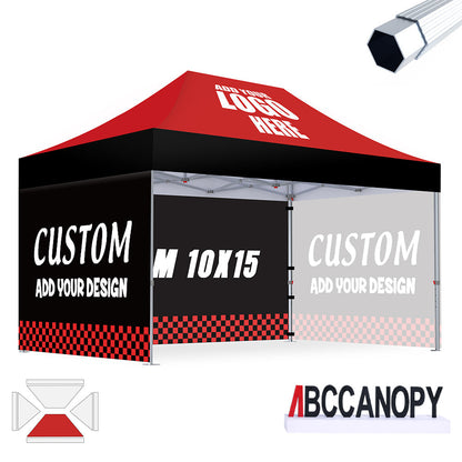 S3 BenchMark Brio Fort Custom Aluminum Canopy 10x15
