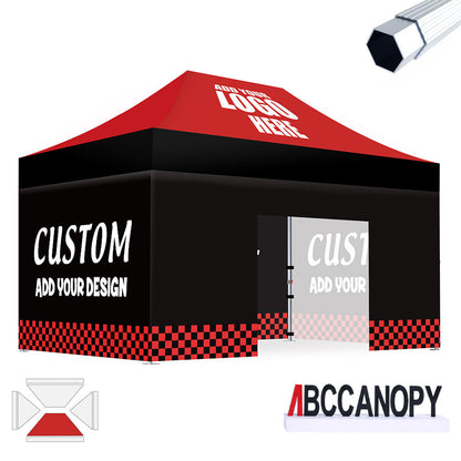 S3 BenchMark Brio Fort Custom Aluminum Canopy 10x15