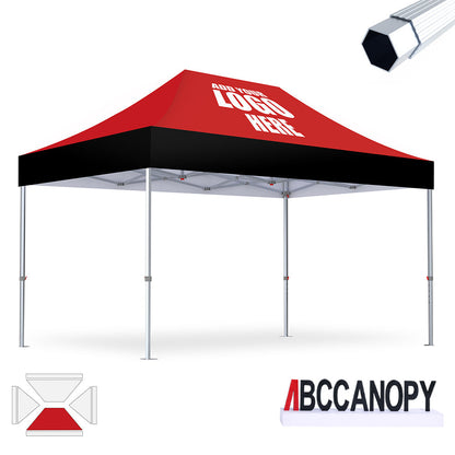 S3 BenchMark Brio Fort Custom Aluminum Canopy 10x15