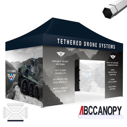 S1 Nova Base-Frame Custom Canopy 8x8, 10x10, 10x15, 10x20