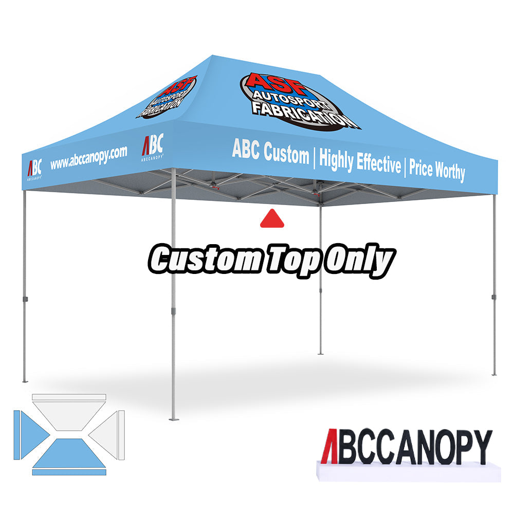 Custom Top Cover 8x8, 10x10, 10x15, 10x20