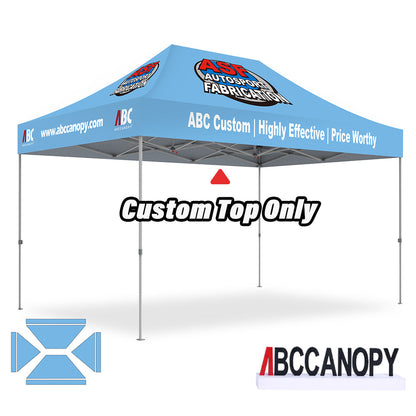 Custom Top Cover 8x8, 10x10, 10x15, 10x20