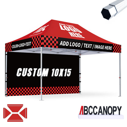 S3 BenchMark Brio Fort Custom Aluminum Canopy 10x15