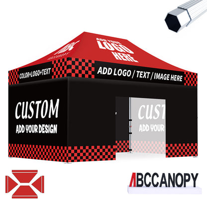S3 BenchMark Brio Fort Custom Aluminum Canopy 10x15
