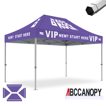 S1 Nova Base-Frame Custom Canopy 8x8, 10x10, 10x15, 10x20