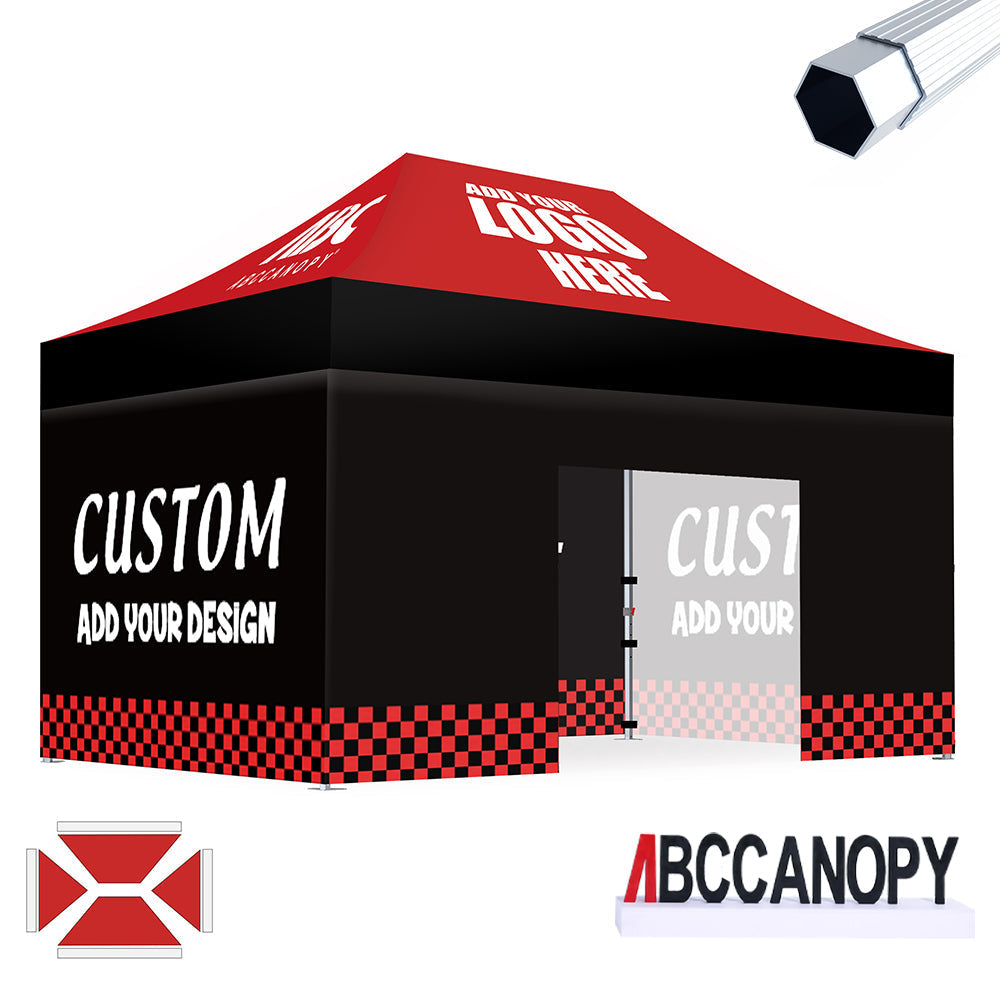 S3 BenchMark Brio Fort Custom Aluminum Canopy 10x15