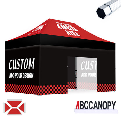 S3 BenchMark Brio Fort Custom Aluminum Canopy 10x15