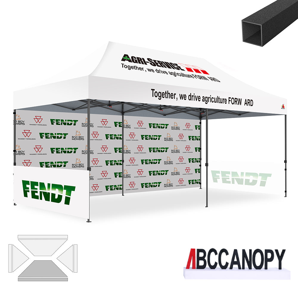 S1 Nova Base™-Lite Custom Canopy 10x10, 10x15, 10x20