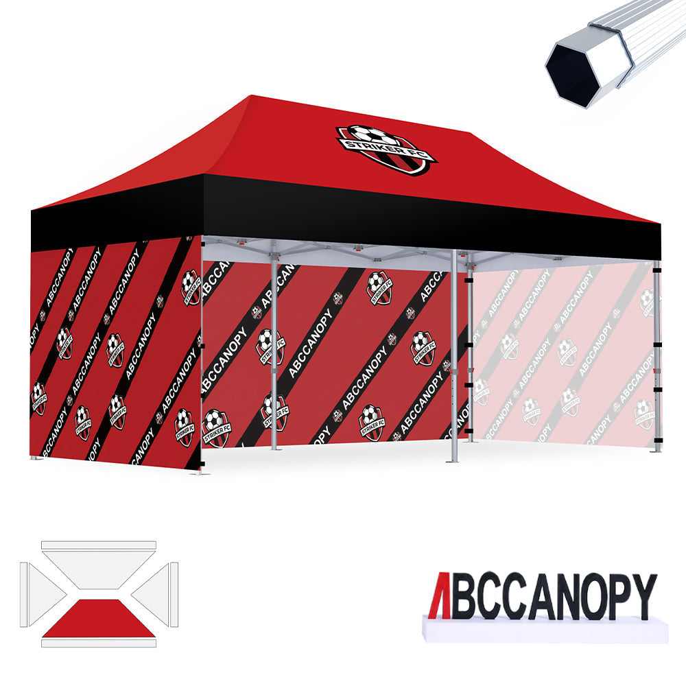 S3 BenchMark Brio Fort Custom Aluminum Canopy 10x15