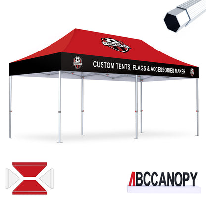 S3 BenchMark Brio Fort Custom Aluminum Canopy 10x20