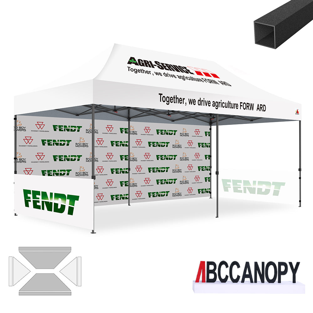 S1 Nova Base™-Lite Custom Canopy 10x10, 10x15, 10x20