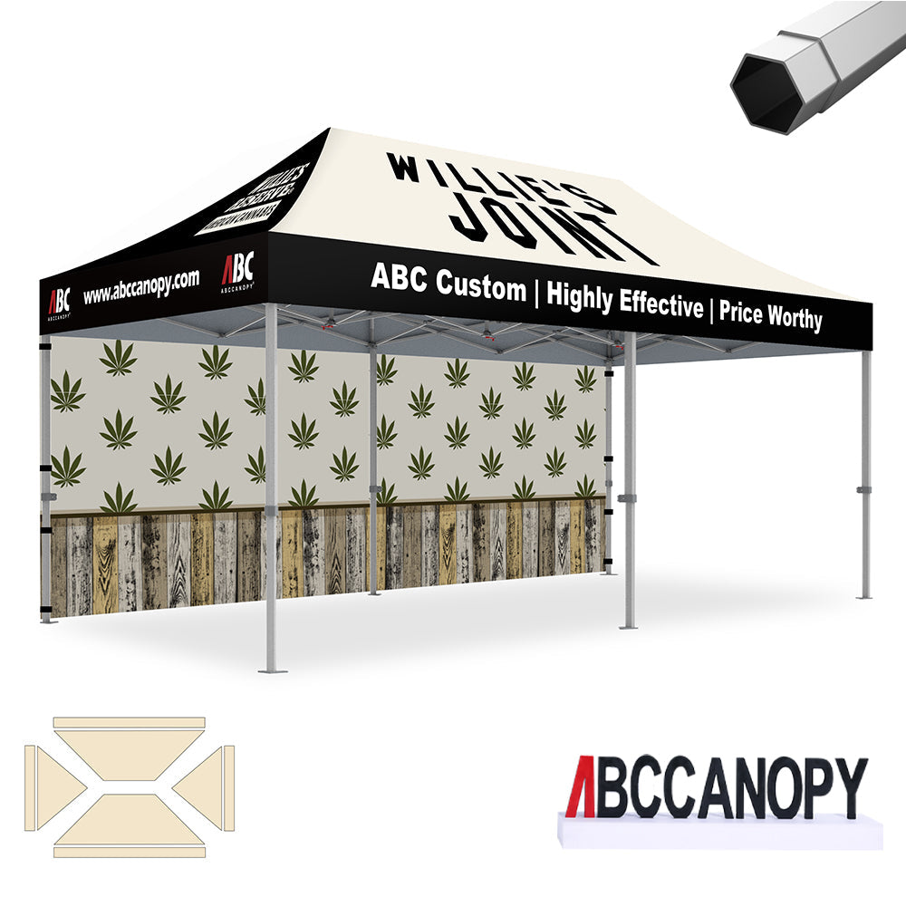 S1 Nova Base-Frame Custom Canopy 8x8, 10x10, 10x15, 10x20