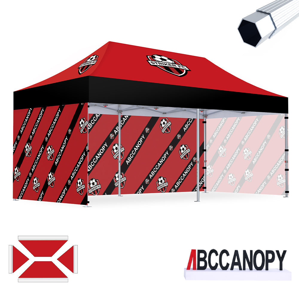 S3 BenchMark Brio Fort Custom Aluminum Canopy 10x15
