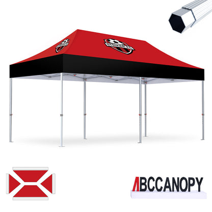 S3 BenchMark Brio Fort Custom Aluminum Canopy 10x20