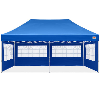 S1 Nova Base™-Lite Canopy with Church Window Sidewalls 8x8, 10x10, 10x15, 10x20
