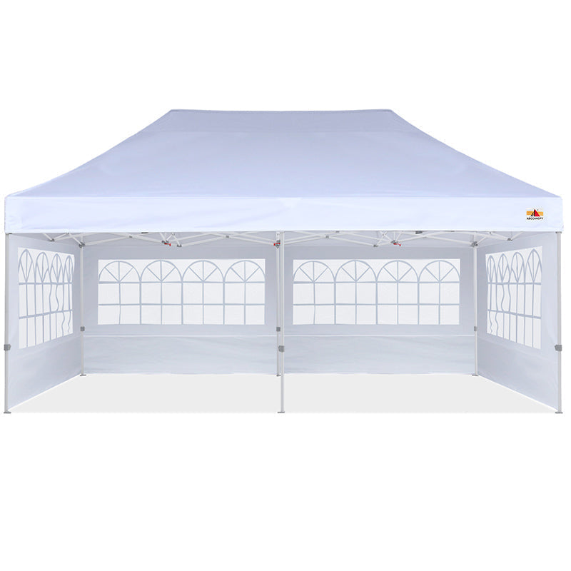 S1 Nova Base™-Lite Canopy with Church Window Sidewalls 8x8, 10x10, 10x15, 10x20