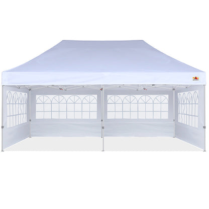 S1 Nova Base™-Lite Canopy with Church Window Sidewalls 8x8, 10x10, 10x15, 10x20