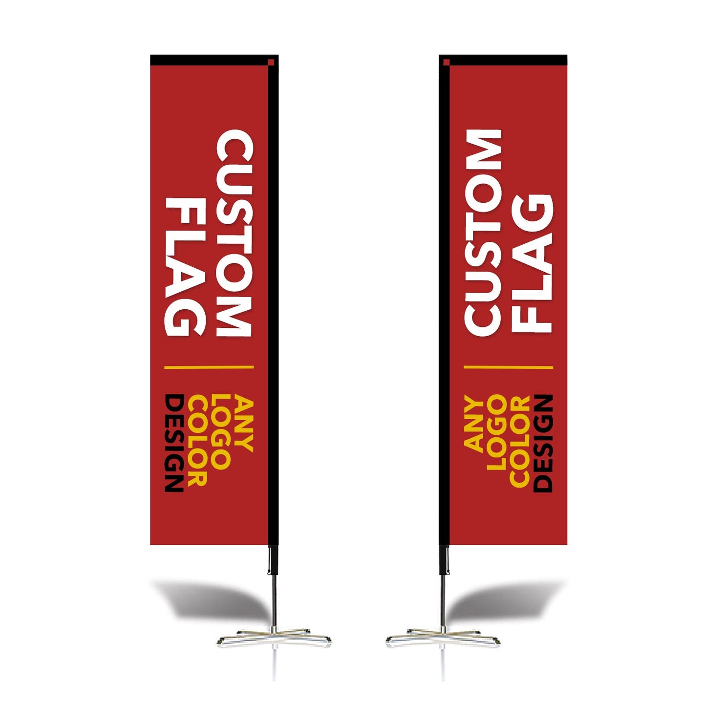 Custom Flag with Pole 8FT, 10FT, 12FT
