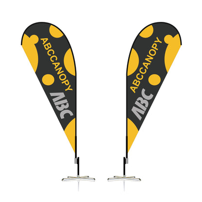 Custom Teardrop Flag 8FT, 10FT, 12FT