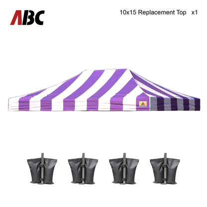 Replacement Top Cover 8x8, 10x10, 10x15, 10x20