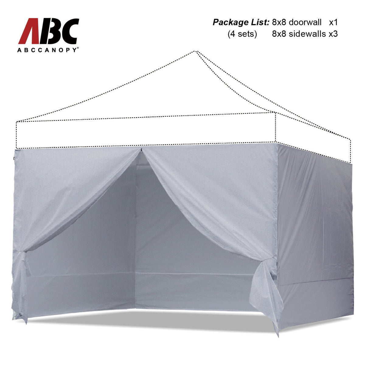 Canopy Sidewall Only 10x10, 10x20