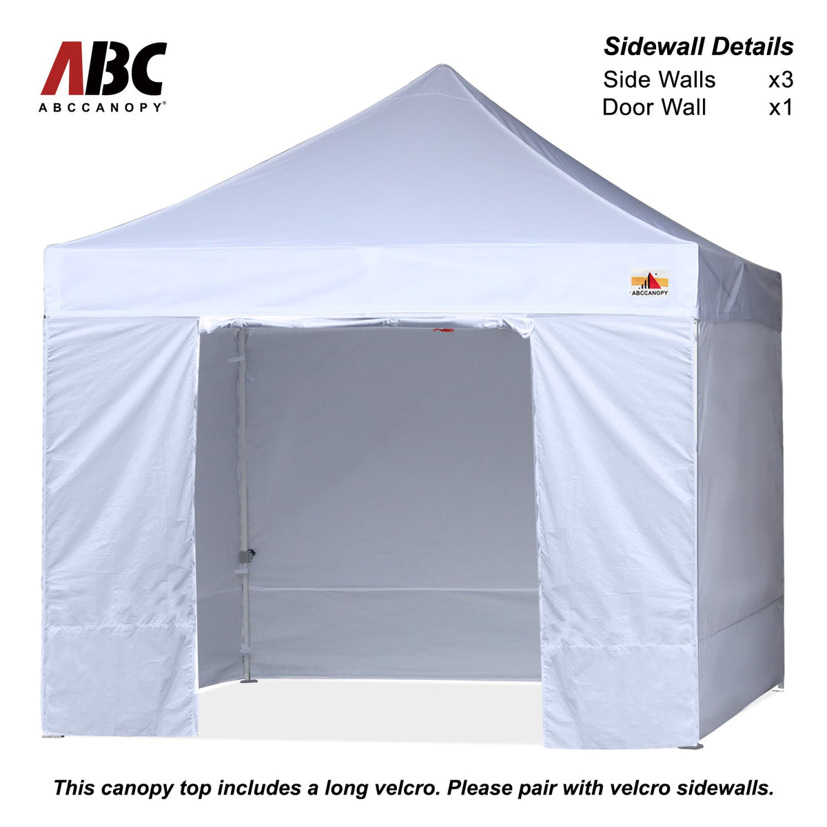S1 Nova Base™-Lite Canopy with Sidewalls 10x10, 10x15, 10x20