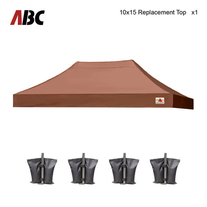 Replacement Top Cover 8x8, 10x10, 10x15, 10x20