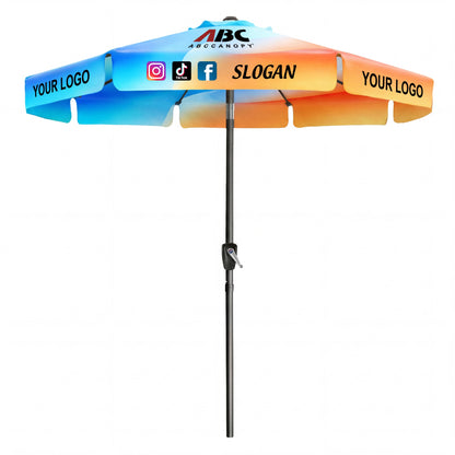 ABCCANOPY Custom Outdoor Patio Umbrella 7.5FT/9FT/10FT