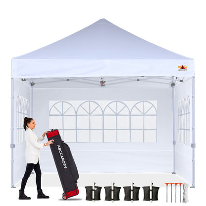 S1 Nova Base™-Lite Canopy with Church Window Sidewalls 8x8, 10x10, 10x15, 10x20