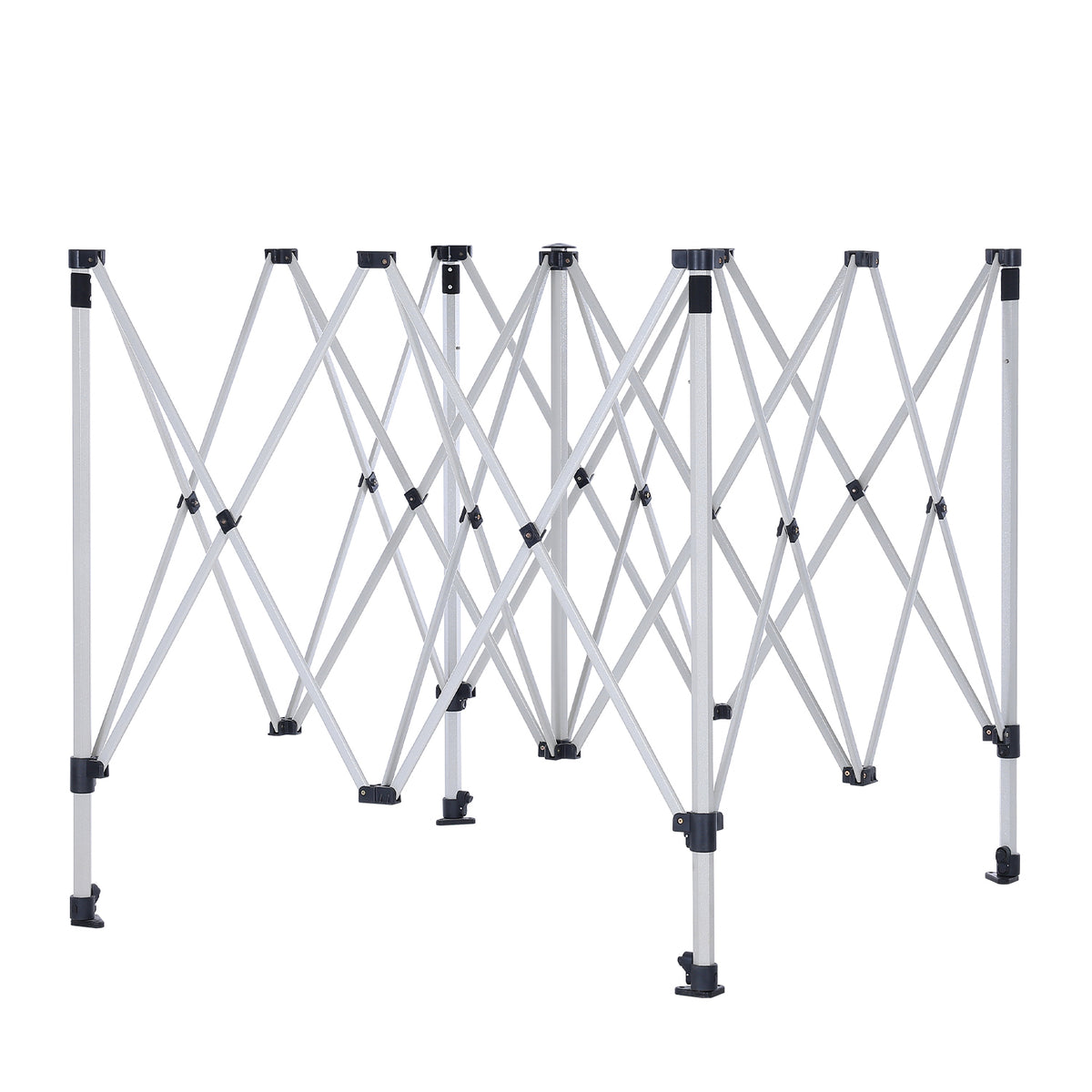 S3 BenchMark Brio™ Shield - Aluminum-Steel Mix Canopy Frame Only 10x10, 10x15, 10x20