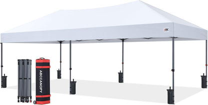 ABCCANOPY Outdoor Pop Up Canopy Tent (Low Crest™) - 8x8, 10x10, 12x12, 10x20