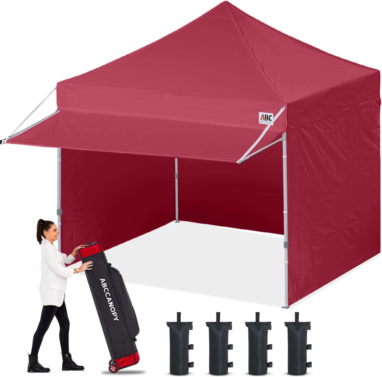 S1 Nova Base™-Lite Canopy with Awning & Sidewalls 10x10, 10x20