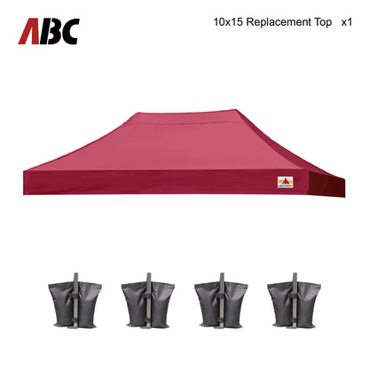 Replacement Top Cover 8x8, 10x10, 10x15, 10x20