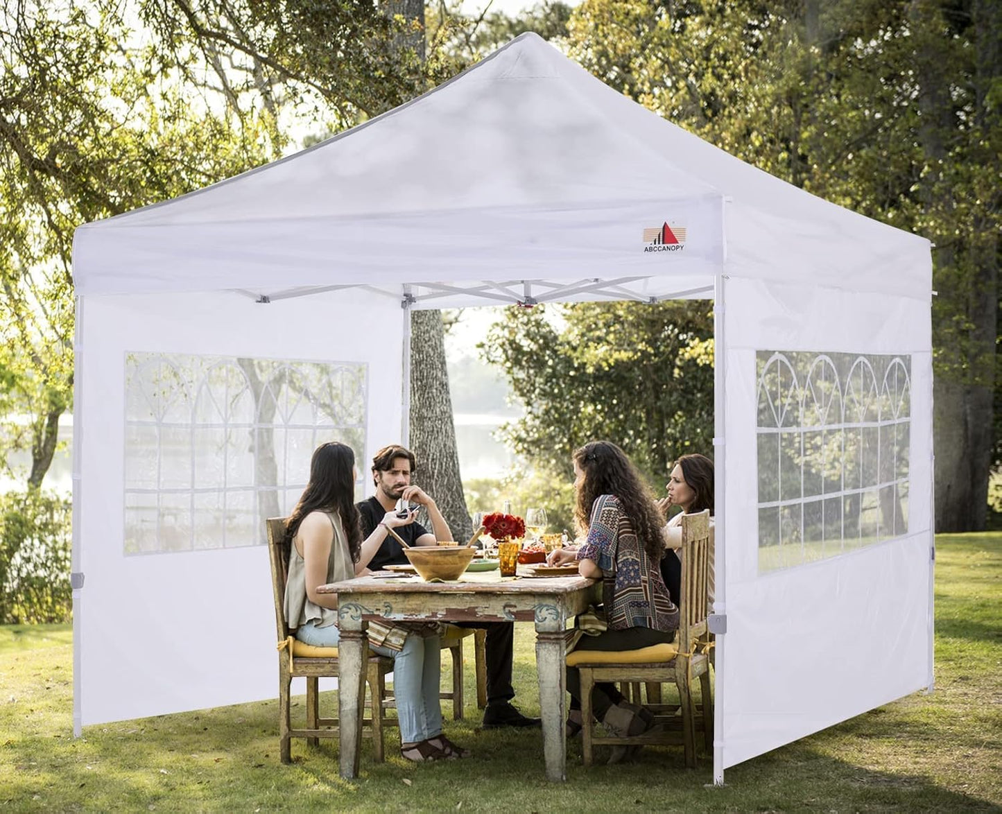 Canopy Sidewalls with Church Window 10x10 (2 Packs)