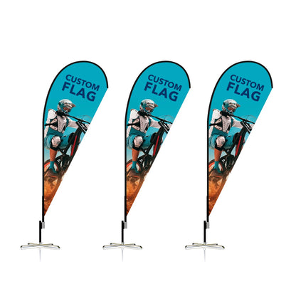 Custom Teardrop Flag 8FT, 10FT, 12FT
