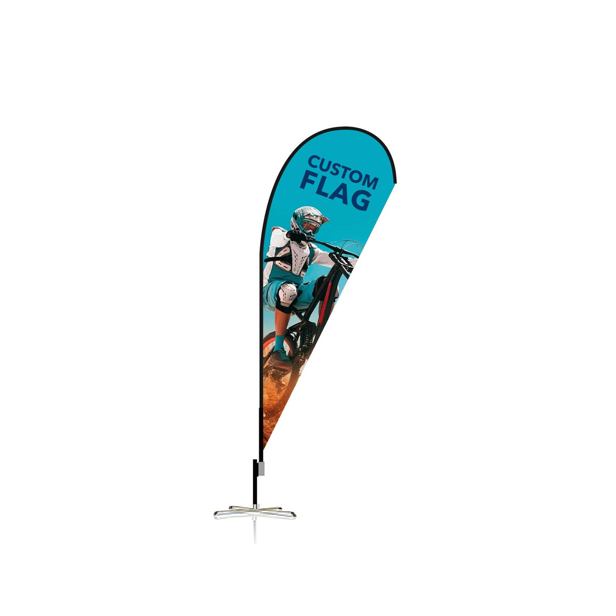 Custom Flag with Pole 8FT, 10FT, 12FT
