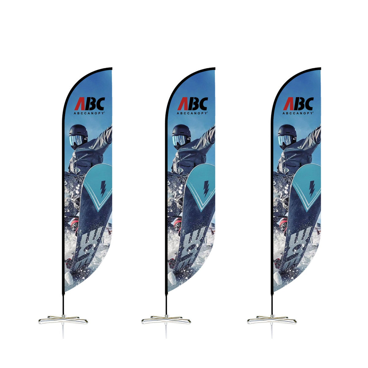 Custom Feather Flag 8FT, 10FT, 12FT
