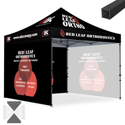 S1 Nova Base™ Custom Canopy Brand Union 10x10, 10x15, 10x20