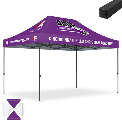 S1 Nova Base™ Custom Canopy Brand Union 10x10, 10x15, 10x20